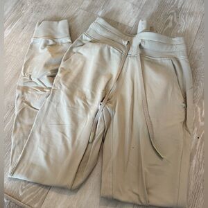 Lululemon Athletica Tan Jogger Pants